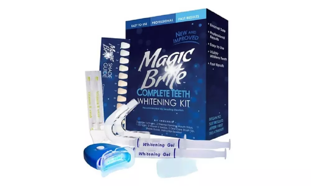 MagicBrite Complete At-Home Teeth Whitening Kit (11-Piece) - Primary Image