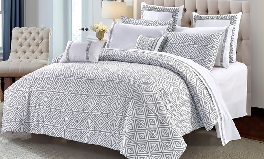 Image 2: Cotton Sheets or Duvet Cover