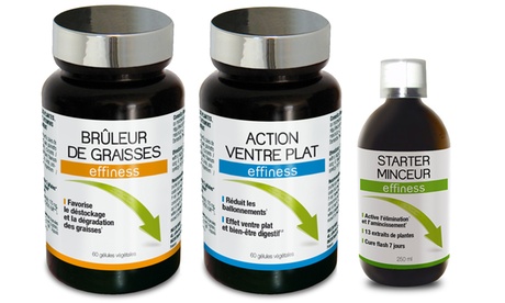 Cure minceur Effiness Trio de la marque Ineldea