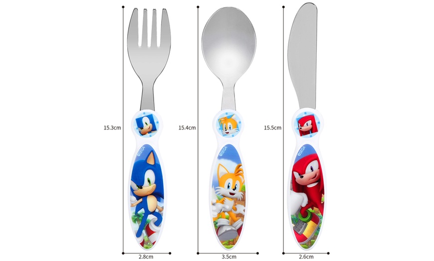 Image 23: Three-Piece Kids' Cutlery Set