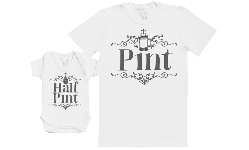 Image 3: Matching Father and Baby Set 