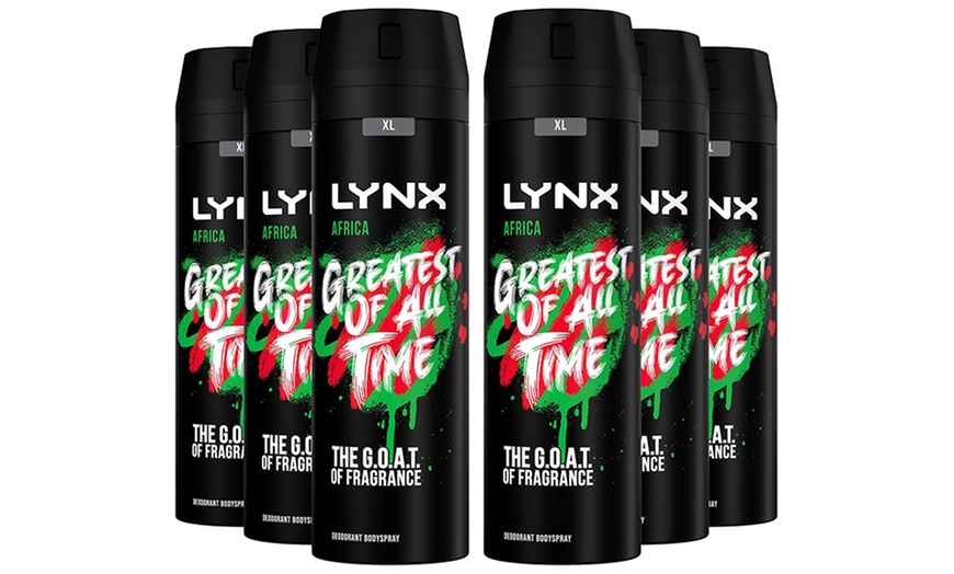 Image 2: Six-Pack of Lynx Deodorant Body Sprays