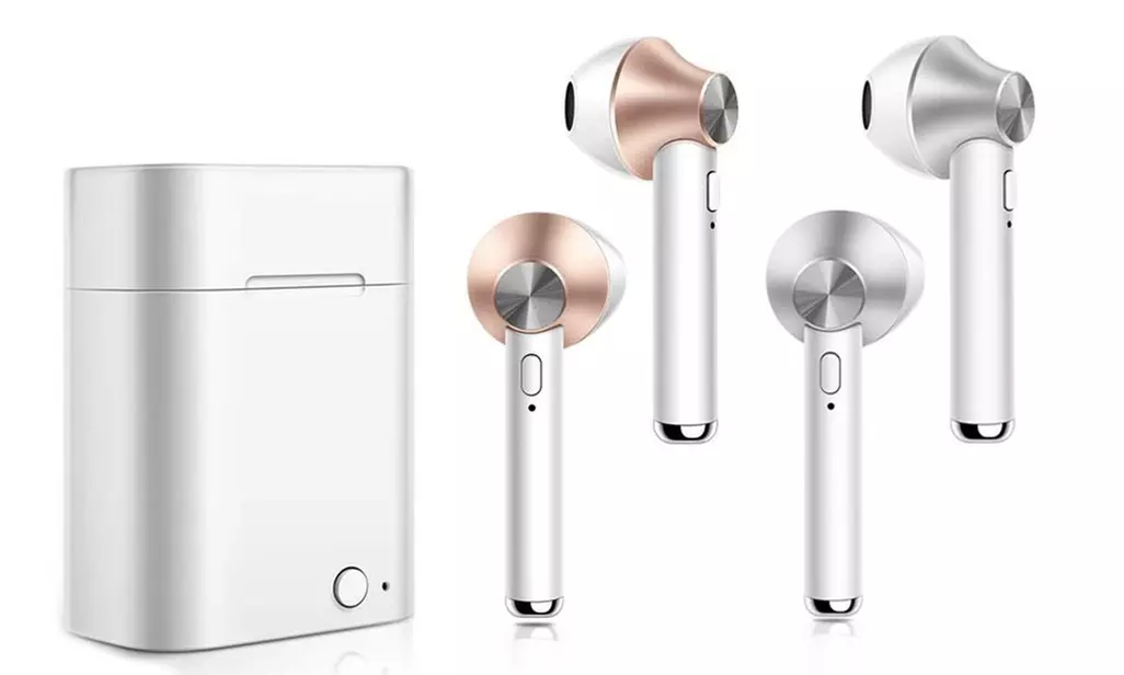 Vivitar True Wireless Stereo Bluetooth Sports Earbuds with Charging Case - Primary Image