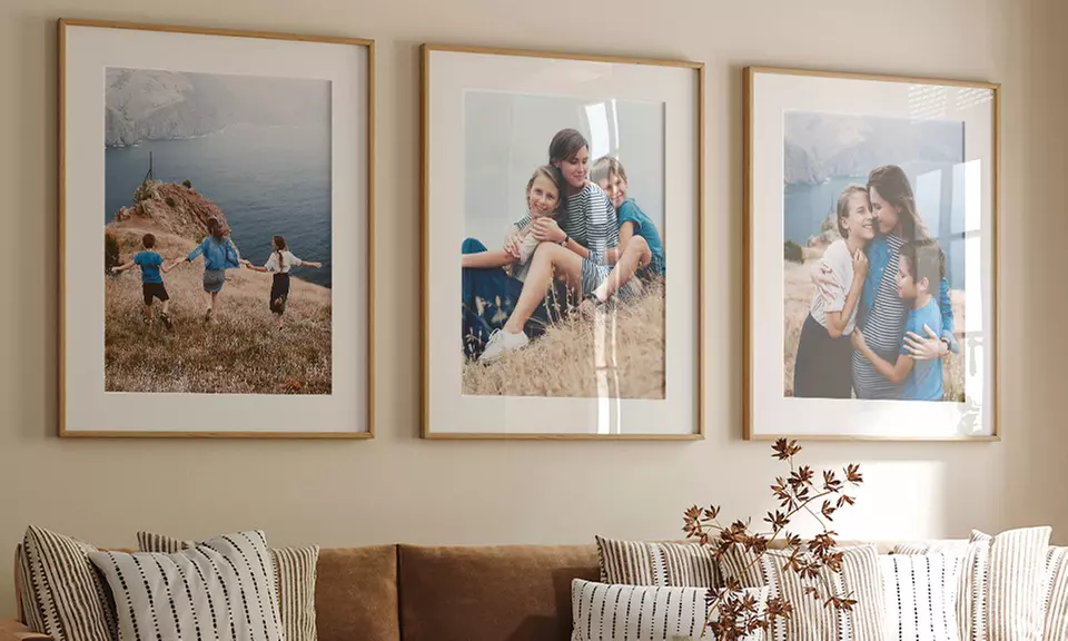 Eigenes Foto im Rahmen