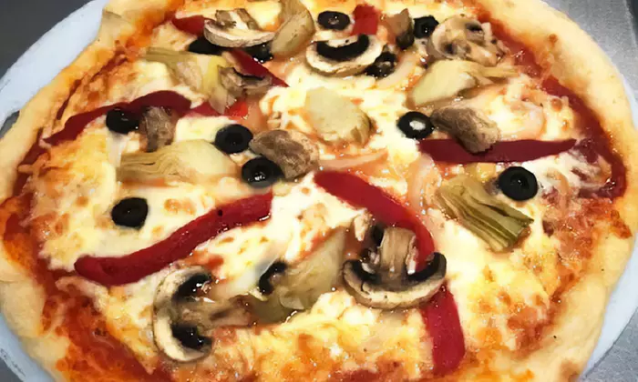 Menú italiano con pizzas o pastas artesanales para 2 personas