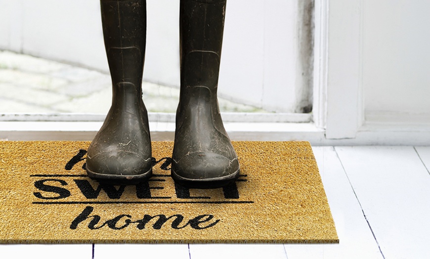 Image 116: Antislip kokosnoot deurmat