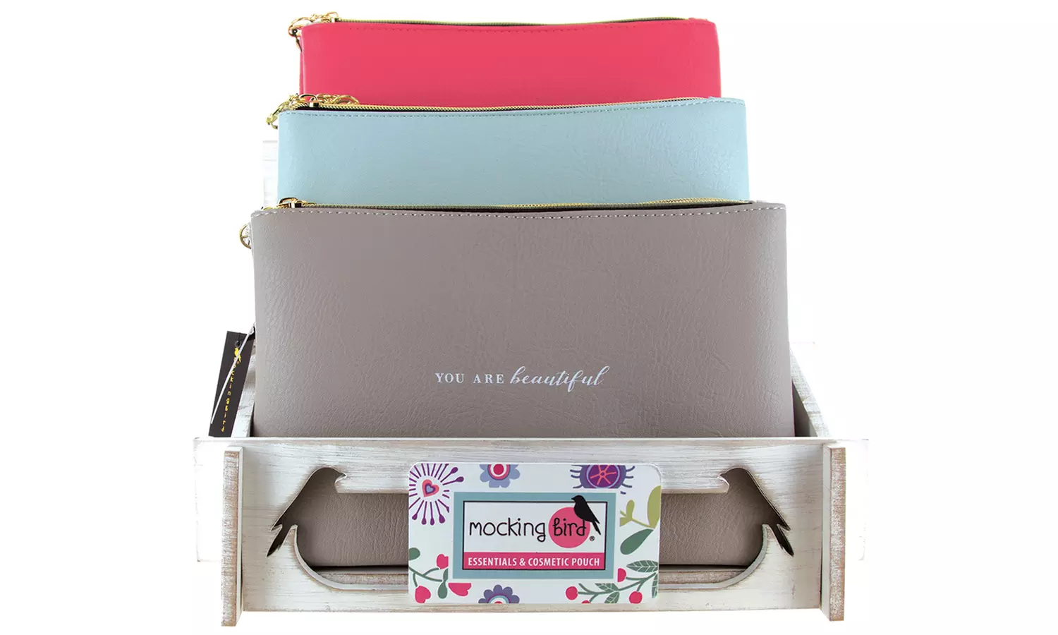 Mocking Bird Cosmetic Pouch - Primary Image