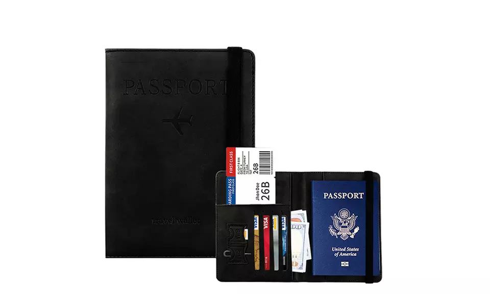 Reisepasshülle mit RFID-Schutz