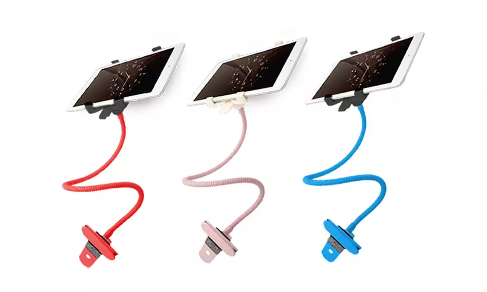 1 ou 2 supports pour tablette 360° flexibles et rotatifs avec pince - Primary Image