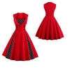 Image 3: Abito stile vintage a pois