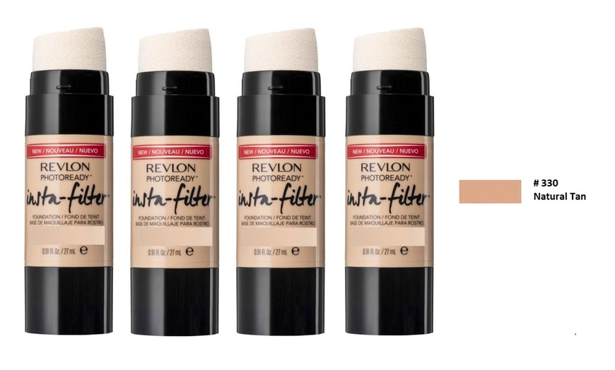 Image 2: Four Revlon Photoready Insta-Filter Foundations