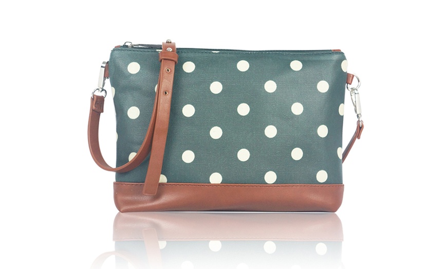 Image 6:  Printed Canvas Cross-Body Bags