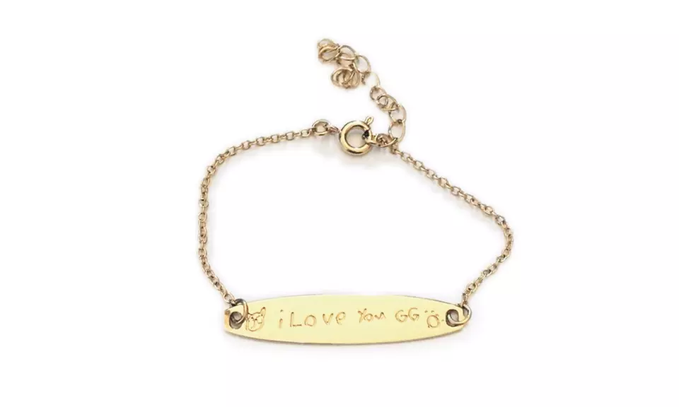 Jewelry U Design Custom Bar Bracelet - Primary Image