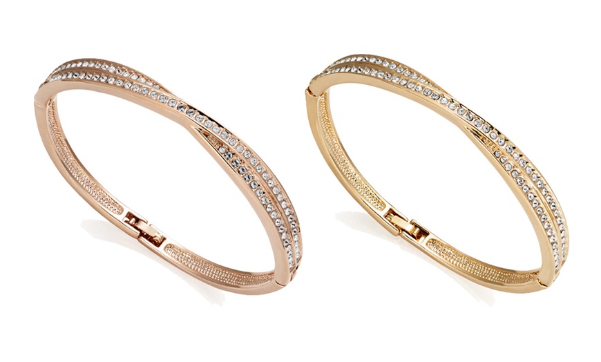 Image 8: Philip Jones Bangles with Crystals from Zircondia®