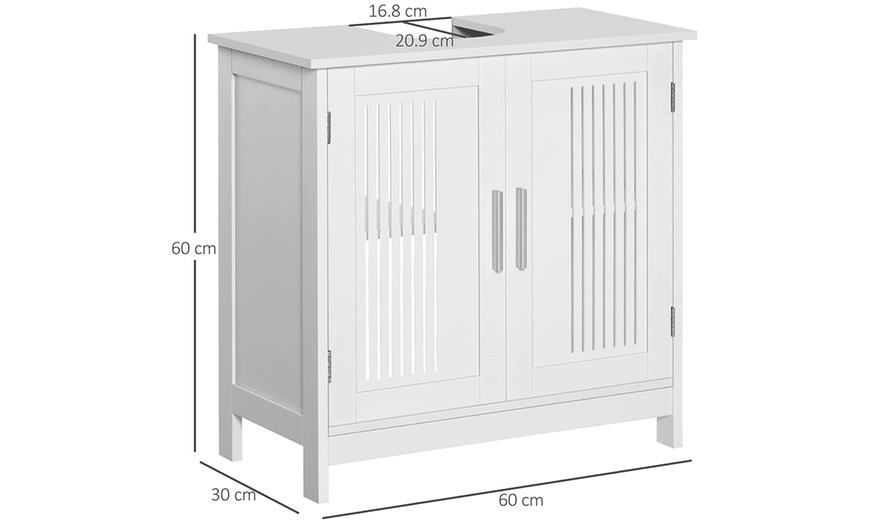 Image 17: Modern Under Sink Cabinet