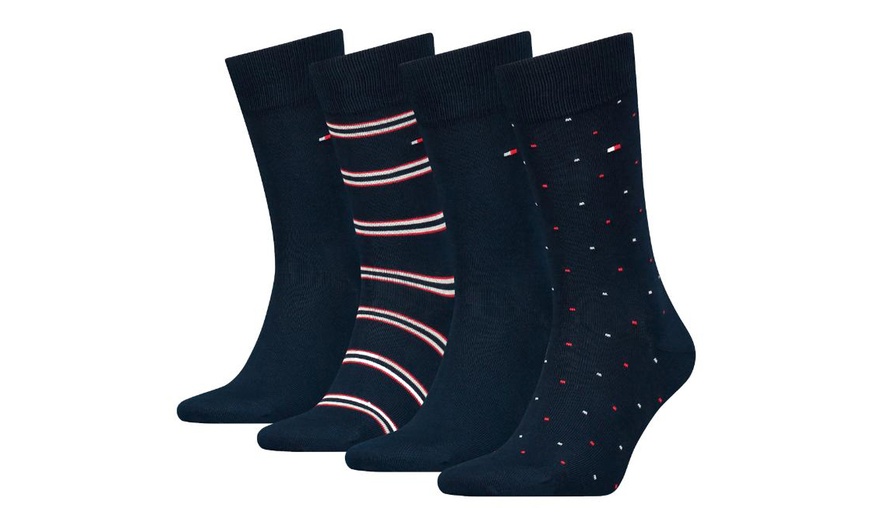 Image 2: Four Pairs of Tommy Hilfiger Socks Gift Set