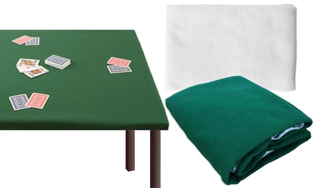 Mollettone per tavolo da poker, disponibile in 2 colori e varie dimensioni