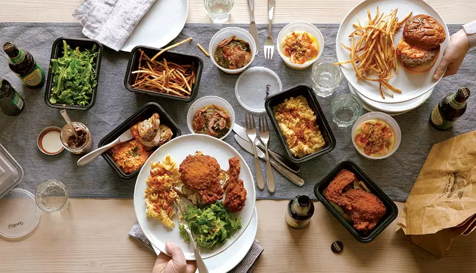 $10 for $31.99 Towards Local Restaurant Delivery from Table Delivery - Primary Image
