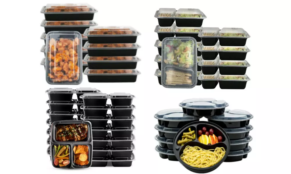 Reusable Food Storage Containers (14, 20, 28-Piece Set) - Primary Image
