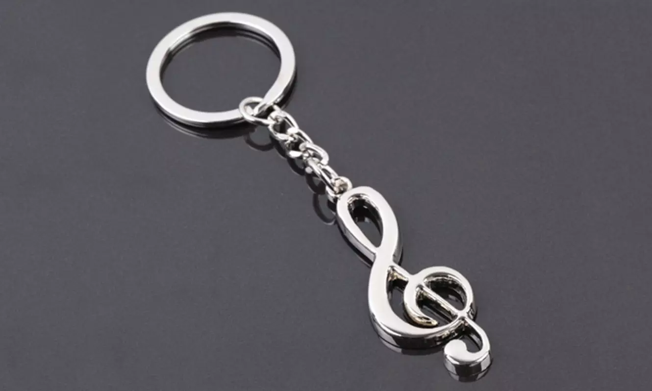 Treble Clef Key Chain - Primary Image