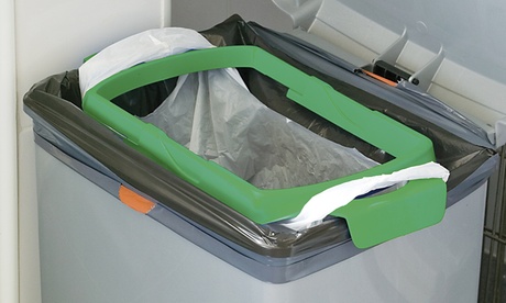 1 o 2 sacchetti estensibii riutilizzabili, realizzati in plastica