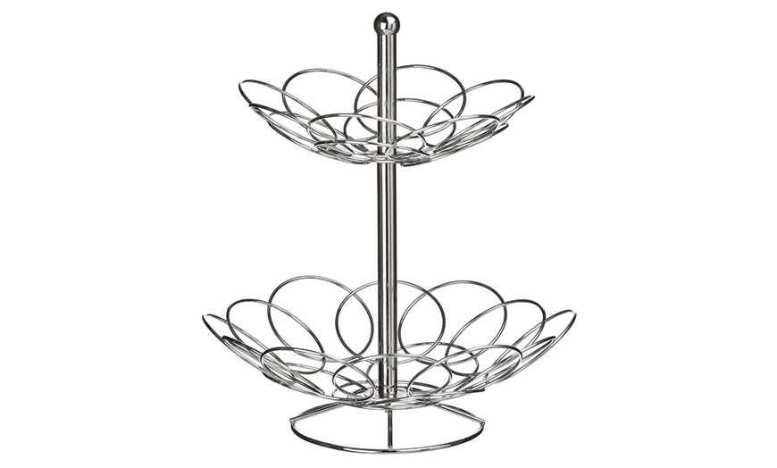 Image 2: Two-Tier Fruit Basket