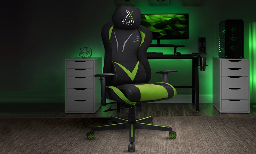 Image 3: Regeo Gaming Swivel Chair