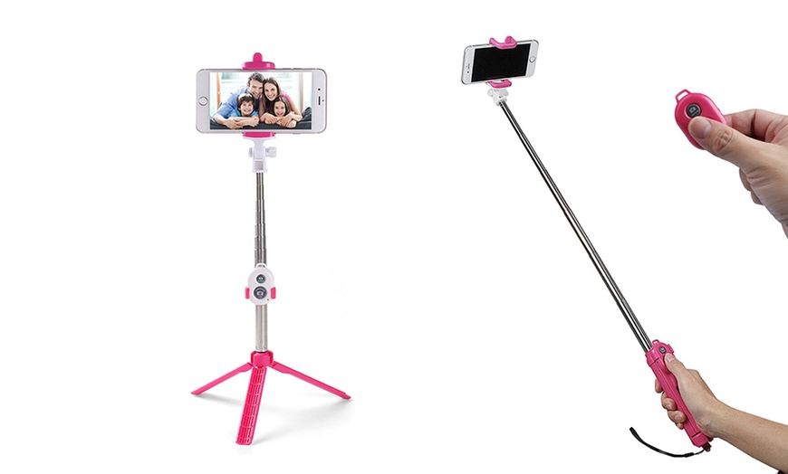 Image 2: Monopod/Tripod with Remote 