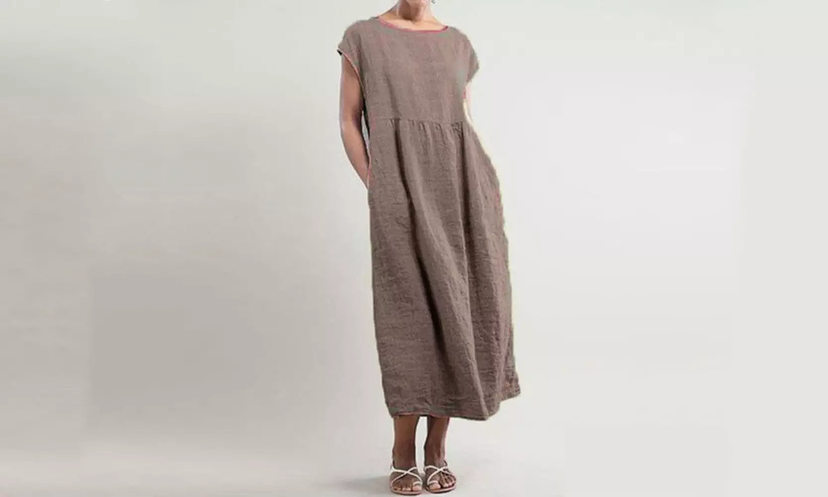 Women's Cotton Sleeveless Dress