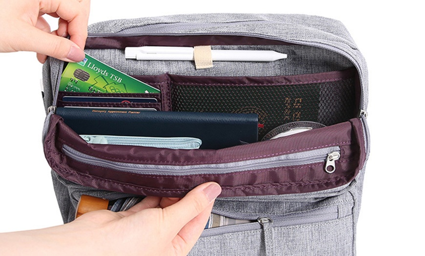 Image 9: Carry-On Organiser Shoulder Bag