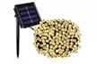 1, 2 ou 4 guirlandes solaires Yogy blanc chaud avec 100, 200 et 400 lumières LED - Second Medium