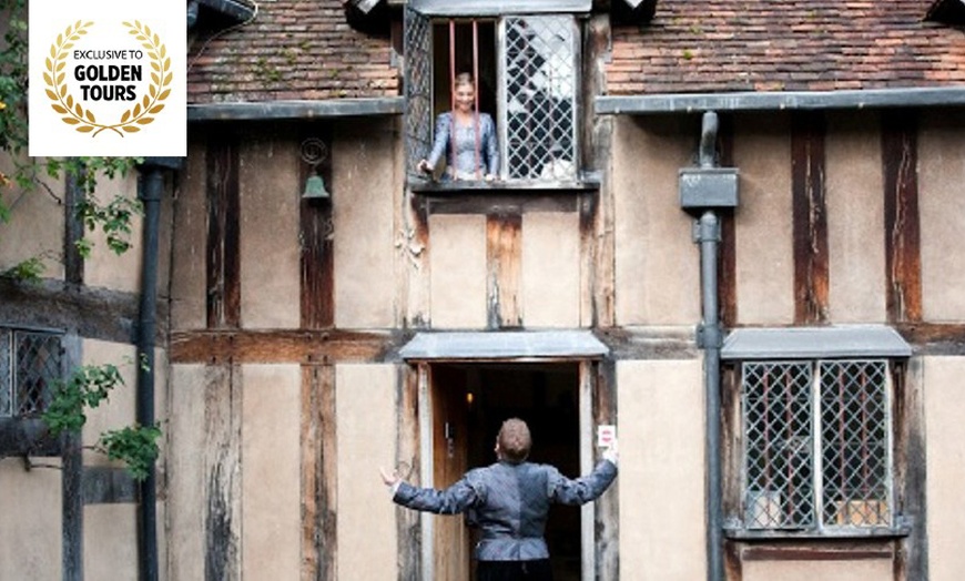 Image 1: Shakespeare’s Birthplace & Cotswolds Villages Day Tour from London
