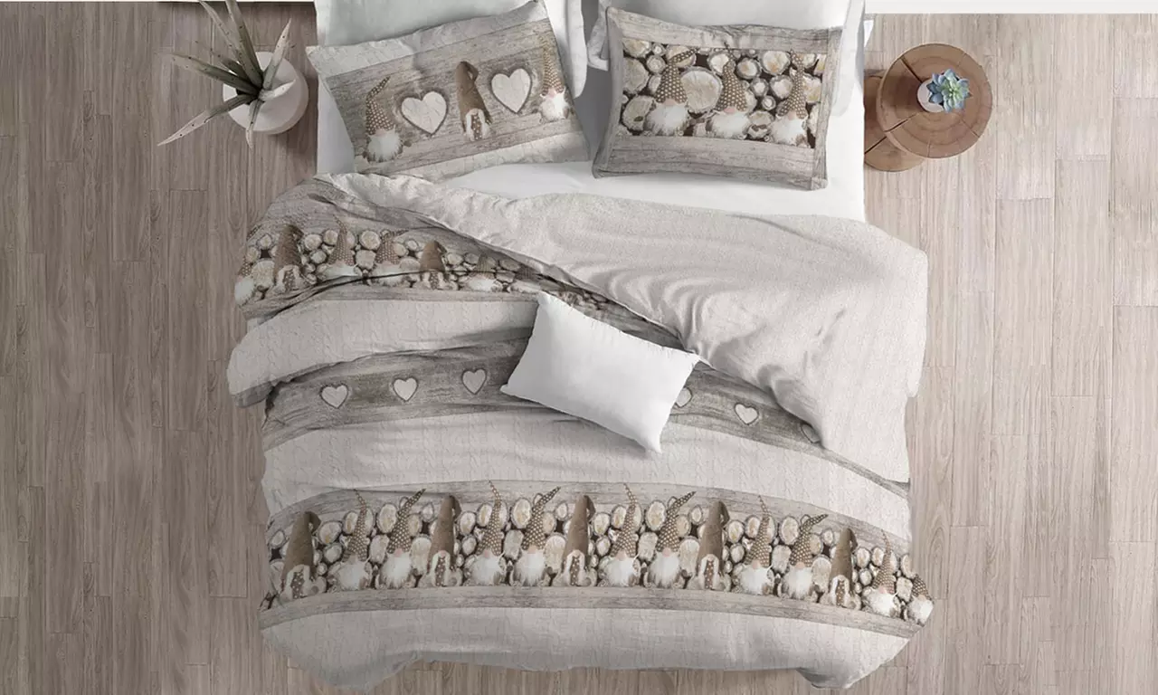 Copripiumino in flanella Fantasie invernali, natalizie, scozzesi