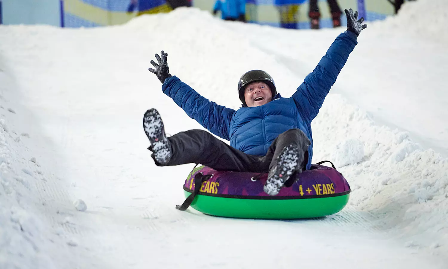 Ice Slides, Downhill Donuts & Sledging at The Snow Centre Manchester