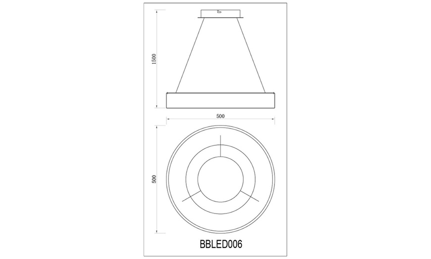 Image 12: Lampadari e plafoniere LED