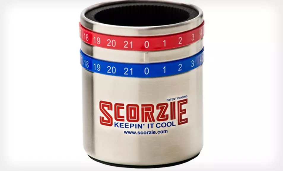 $13.99 for Scorzies Score-Keeping Drink Cozies Two-Pack ($25.98 List Price). Free Returns. - Second Medium