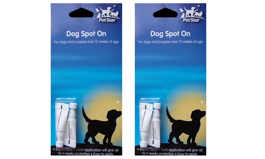 Image 3: One, Two or Four Packs of Dog Spot On Flea Treatment