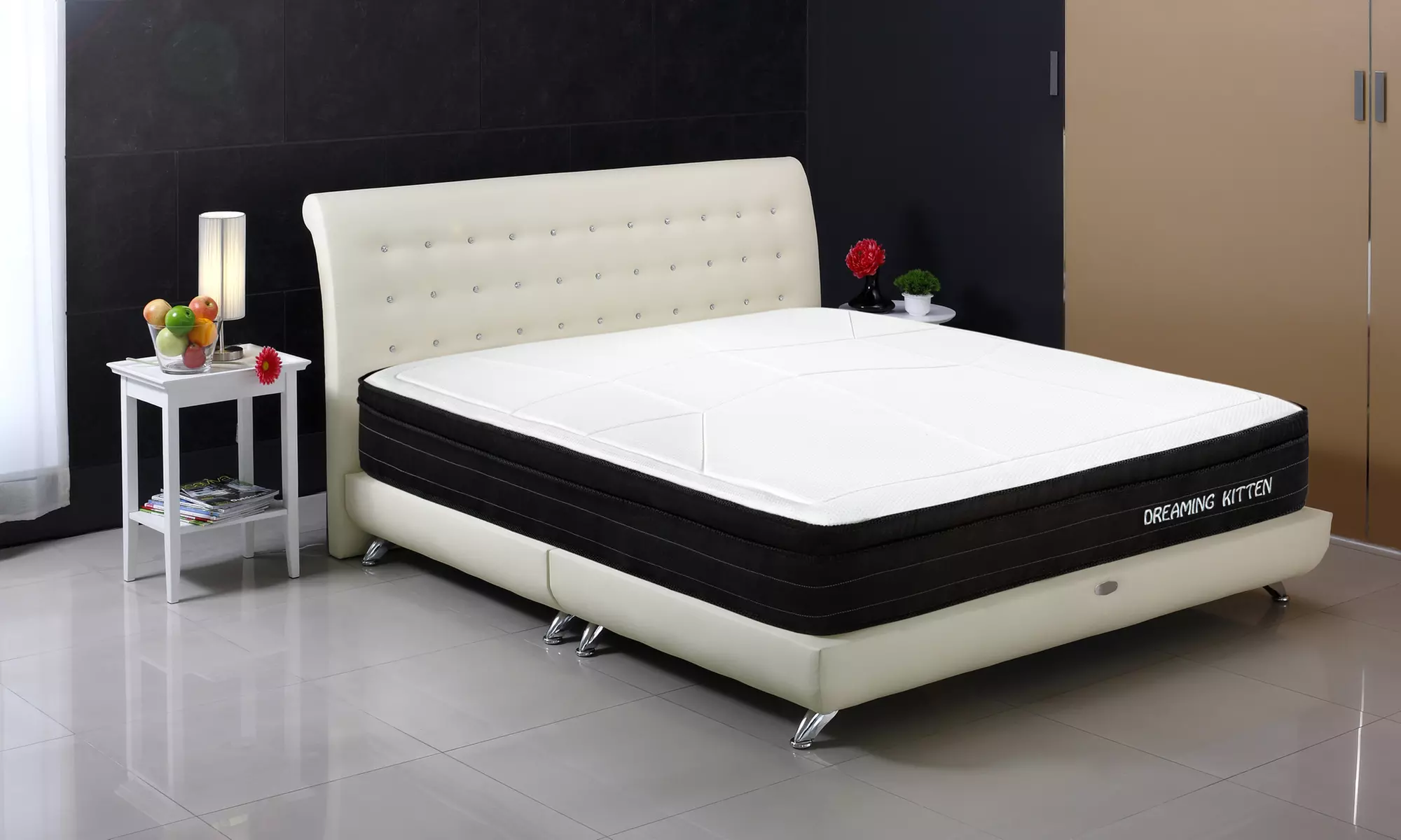 Dreaming Kitten 12" Gel Memory Foam Mattress - Primary Image