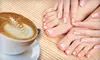 $45 for a Hot-Chocolate Shellac Mani-Pedi at Caruso and Company Nail Spa ($100 Value)