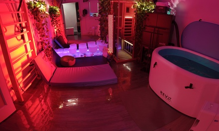 30 mins - 24/7 Access Infrared Dry Sauna + Red light Therapy + Cold Plunge + PEMF + Grounding Mat - OC Body Clinic LLC