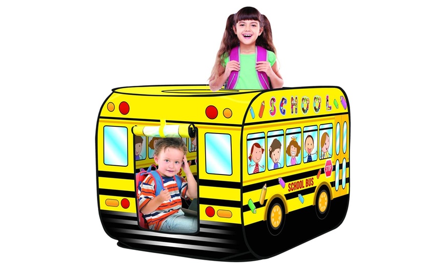 Image 5: School Bus Foldable Play Tent