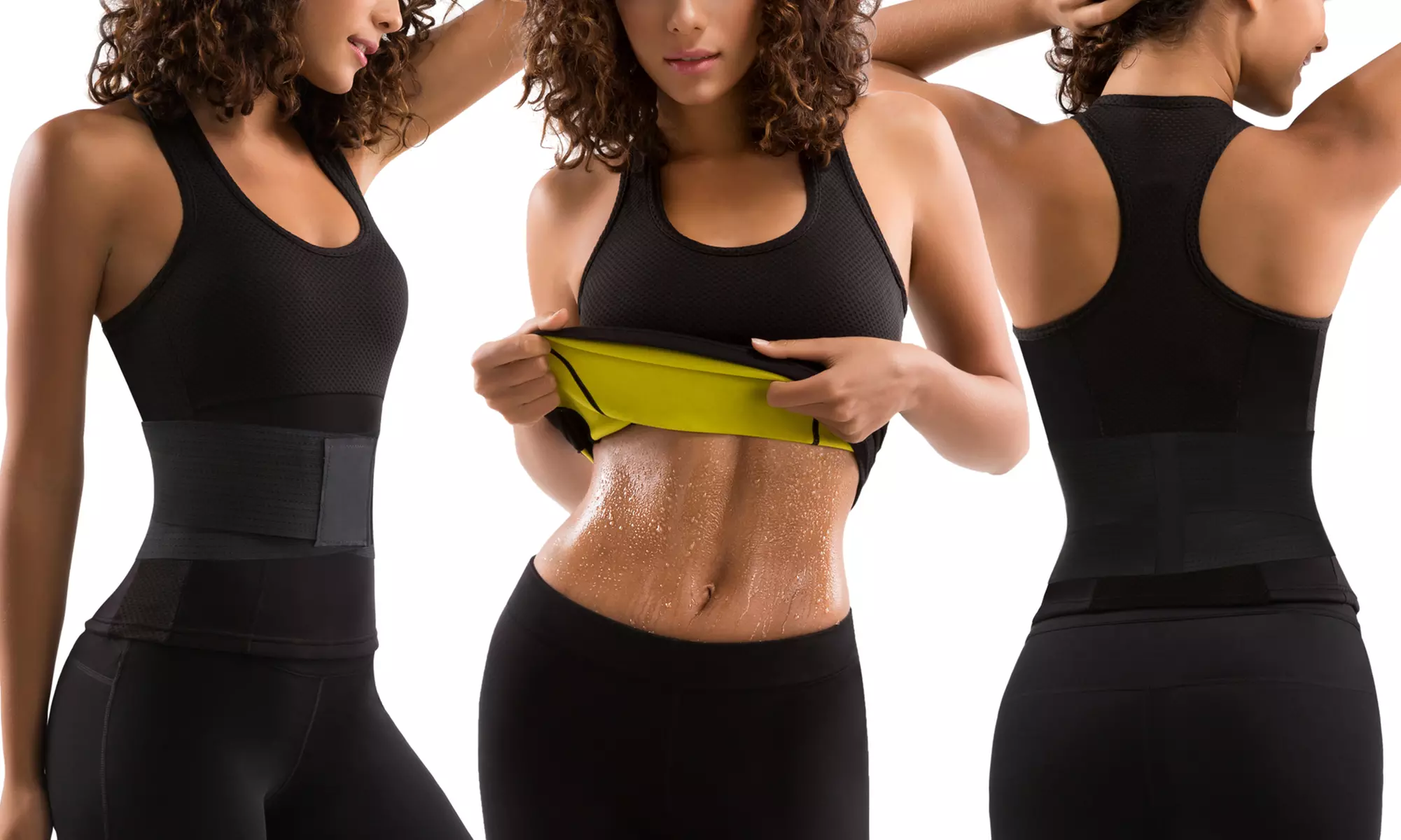 Sweat Racerback Tank with Waist Cincher Trainer (2-Piece) - Primary Image