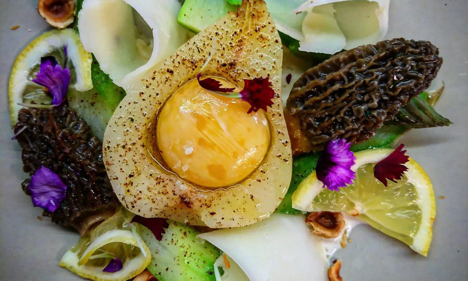 Menu Origine en 6 services à La Place de Mougins