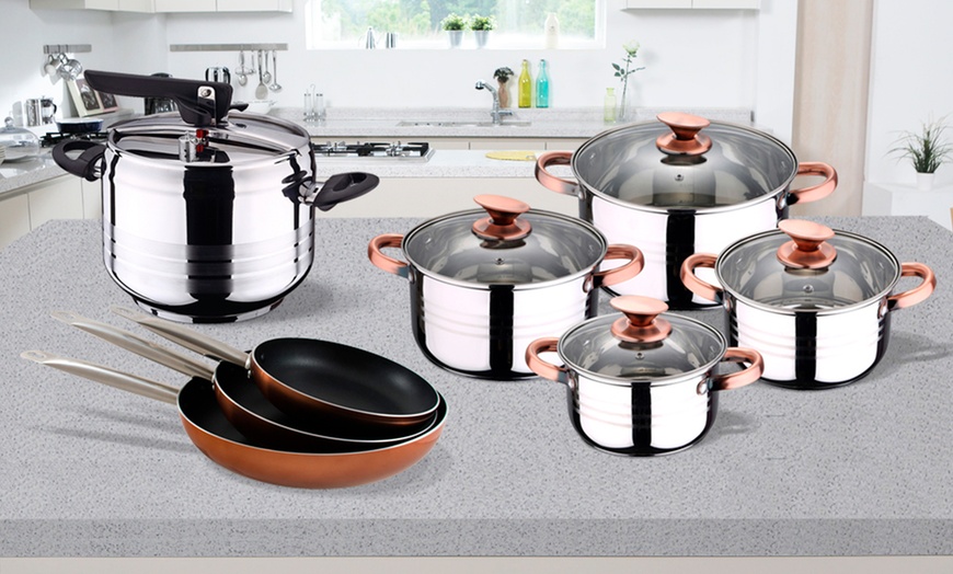 Image 2: Bergner Cookware Set