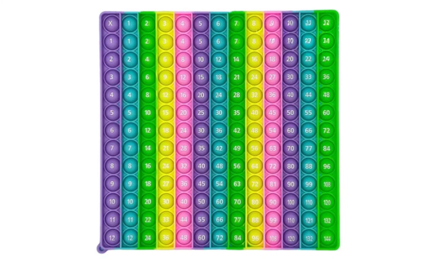 Image 4: Math Multiplication and addition Bubble Pressing Educational Toys 