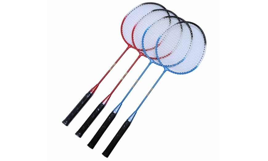 Image 2: Garden Game Badminton Set