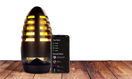 Haut-parleur/lampe sans fil AQ Flame, portable