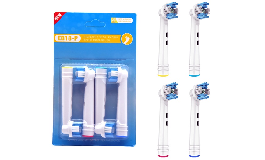 Image 4: Up to 32 Oral B-Compatible Electric Toothbrush Heads