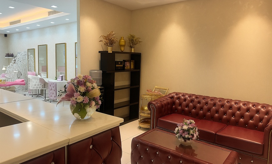 Image 2: Polish & Glow: Manicure, Pedicure, and Blow-Dry Packages