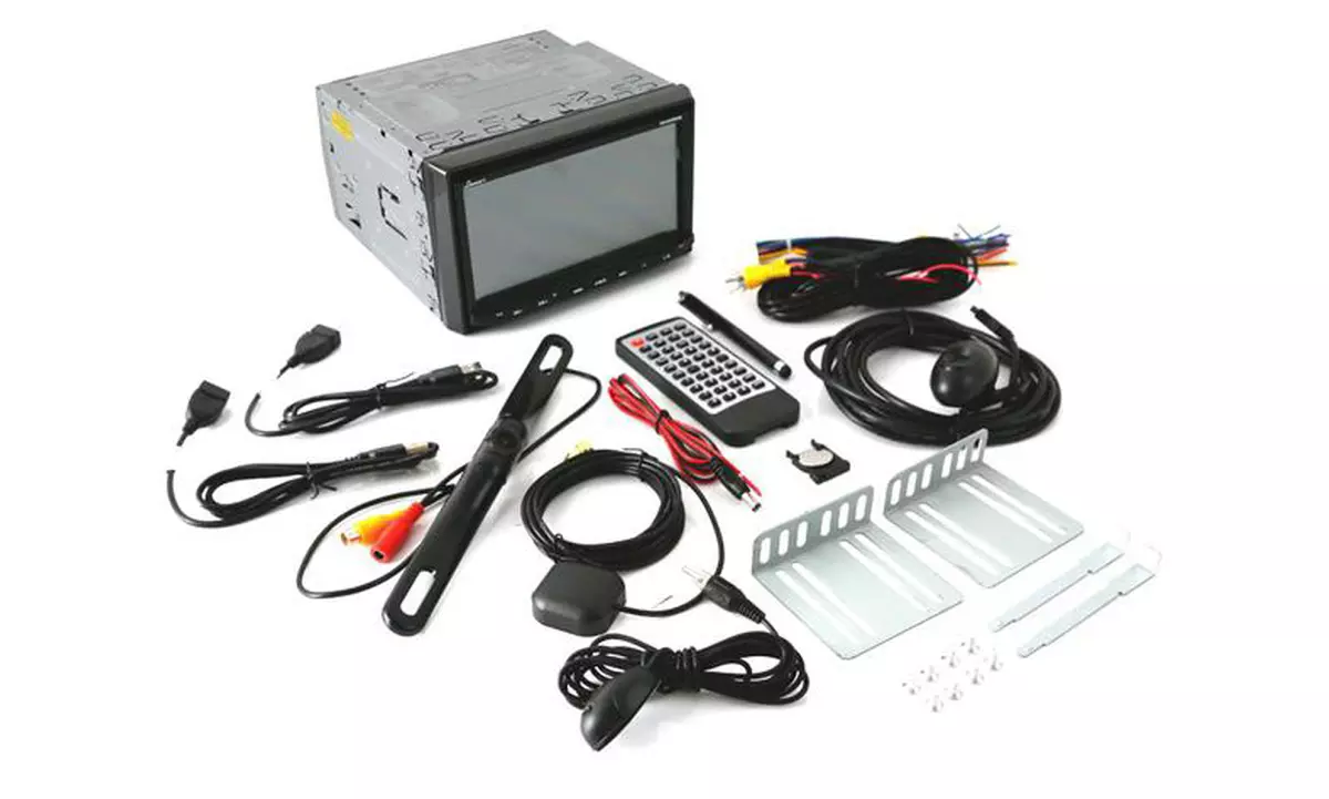 Pyle Android Car Stereo Receiver with DVR Dashcam and Rearview Backup Camera (SDANDR696) - Second Medium